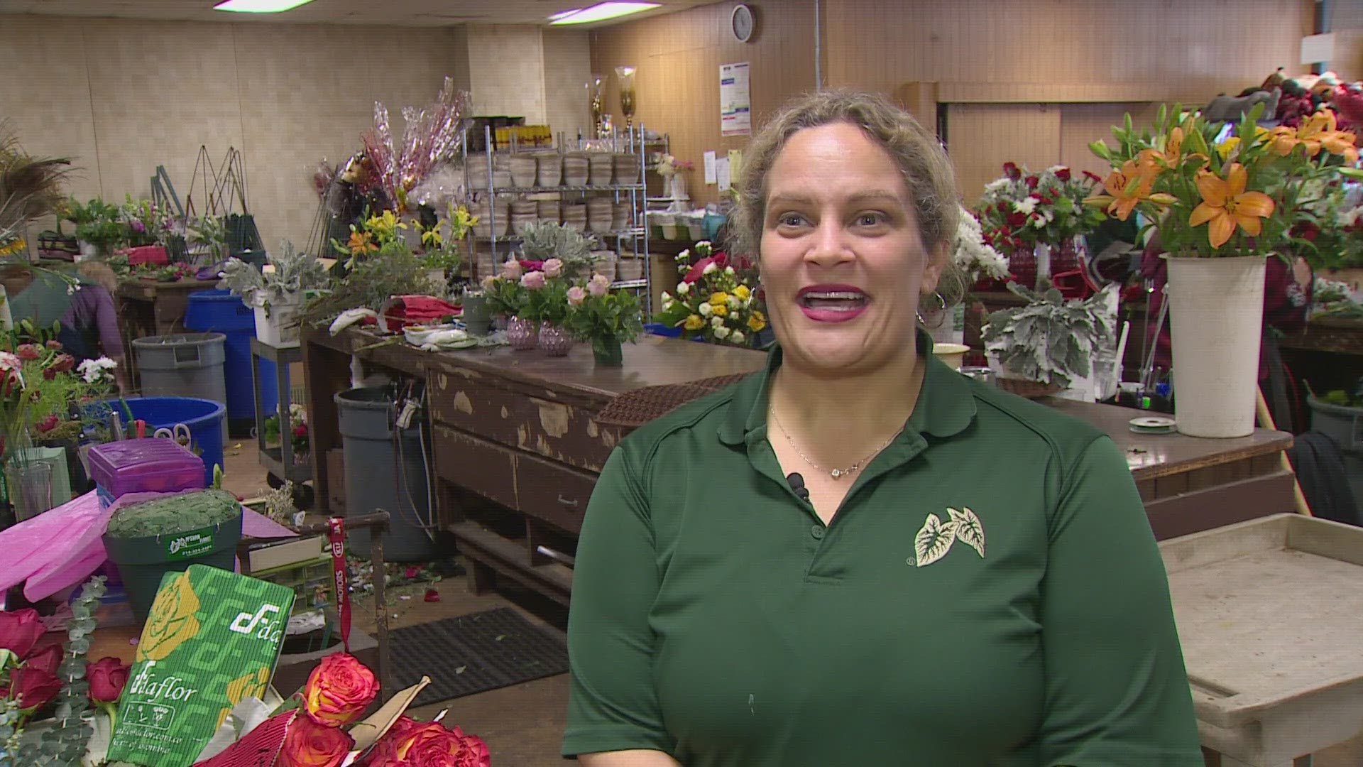 The Mcshan florist shop in Fort Worth says they ordered flowers for today back in October and November