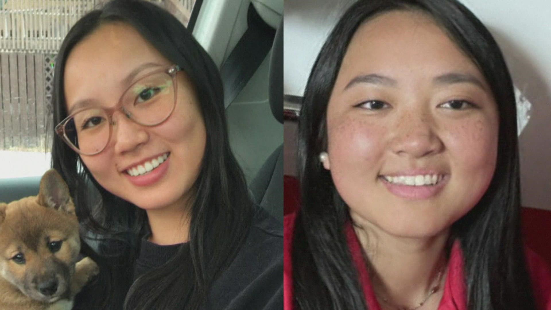 Two sisters adopted from China found each other again after getting test results from a DNA test kit.