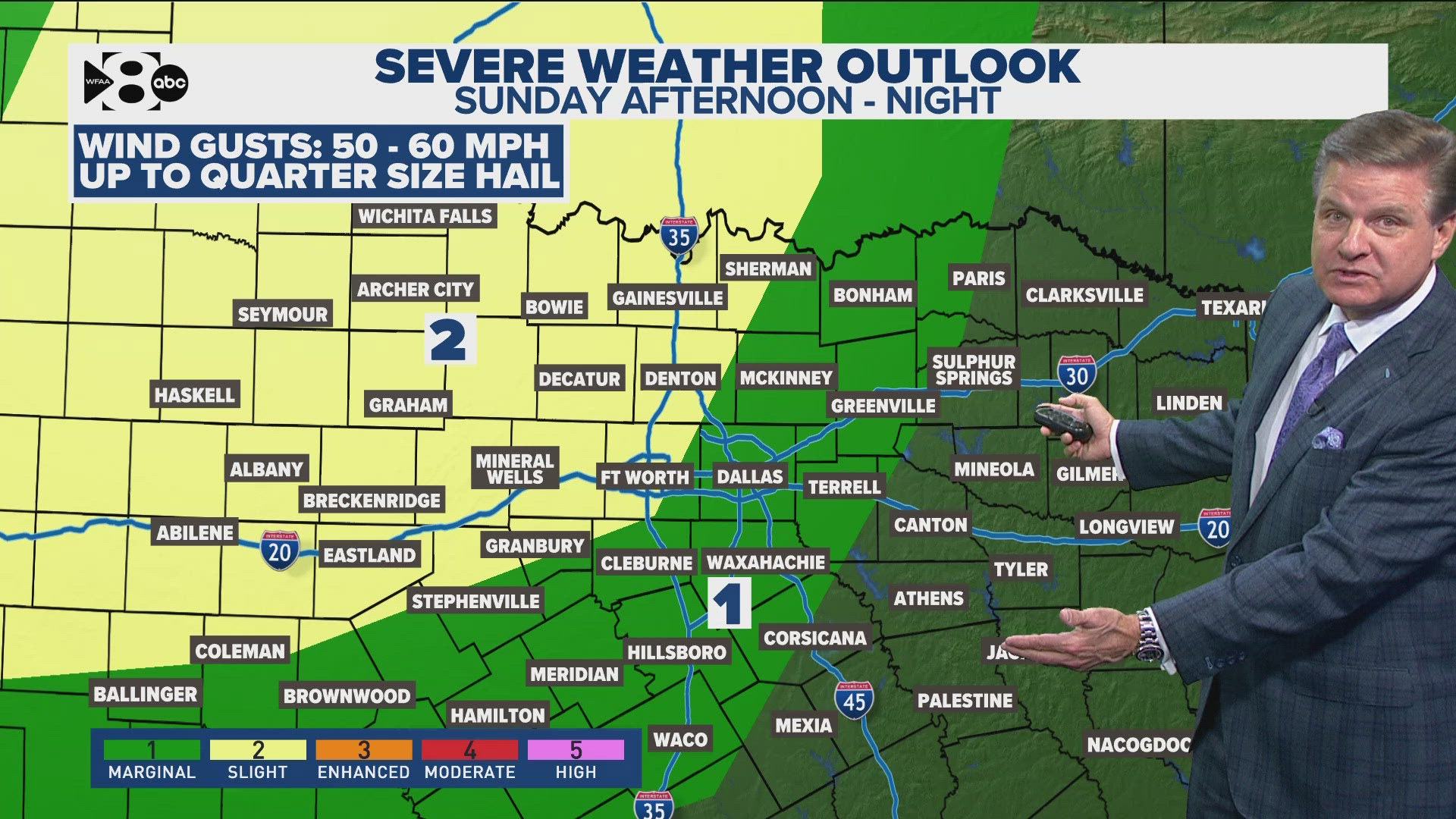 Here's the latest look at your North Texas forecast.