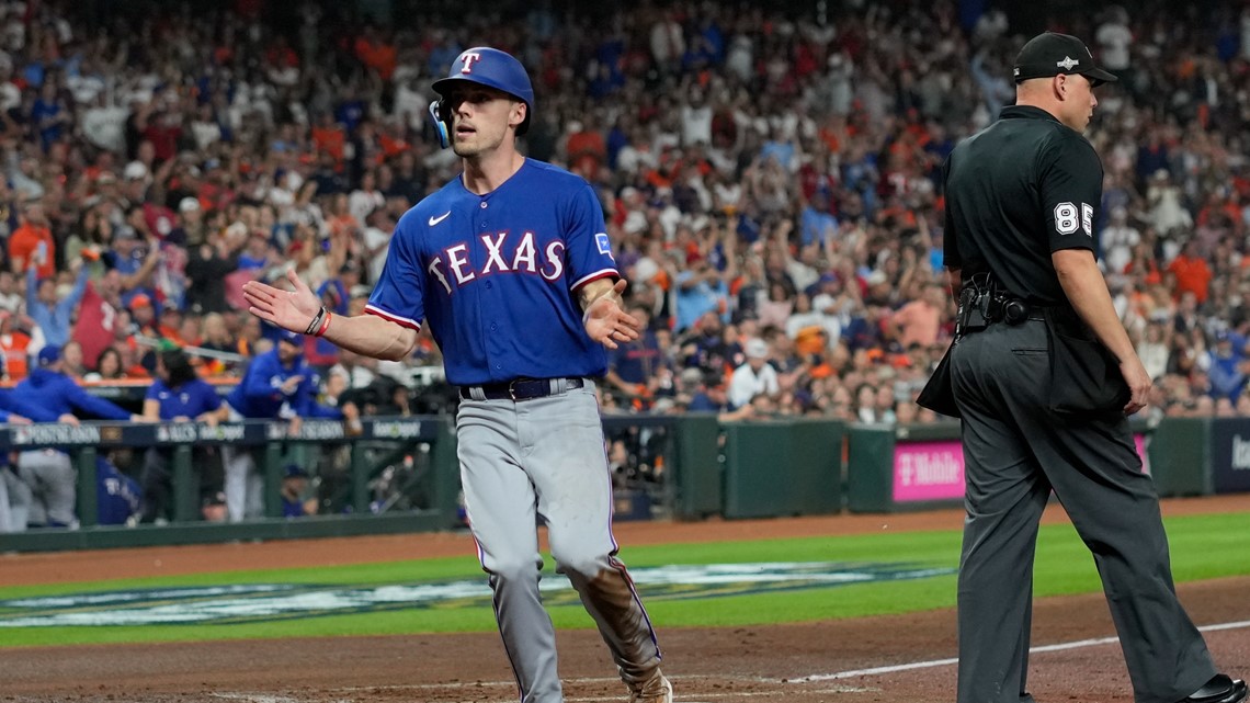 Astros down 0-1 in American League Championship Series against Rangers 0-2  after Verlander struggles - ABC13 Houston