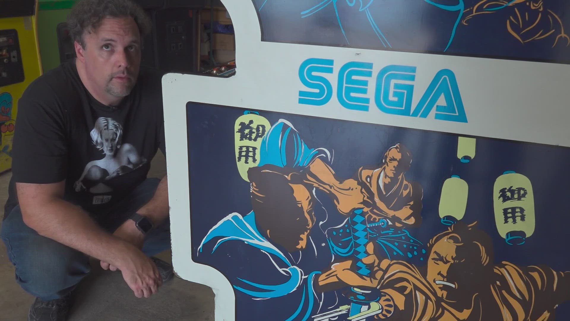 There are only two registered SEGA Samurai cabinets in existence. One is now in North Texas