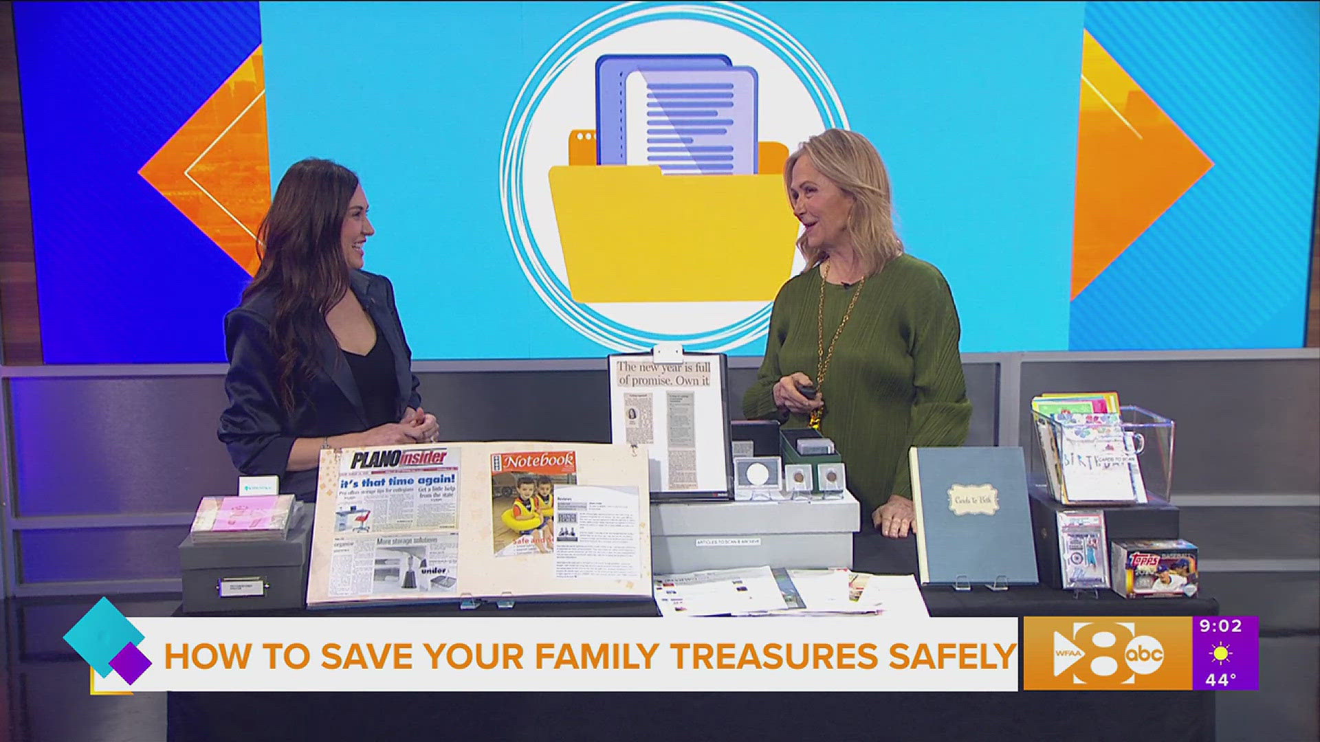 From keepsakes to photos, Tonia Tomlin of Sorted Out helps you meet your organizing goals for the new year.