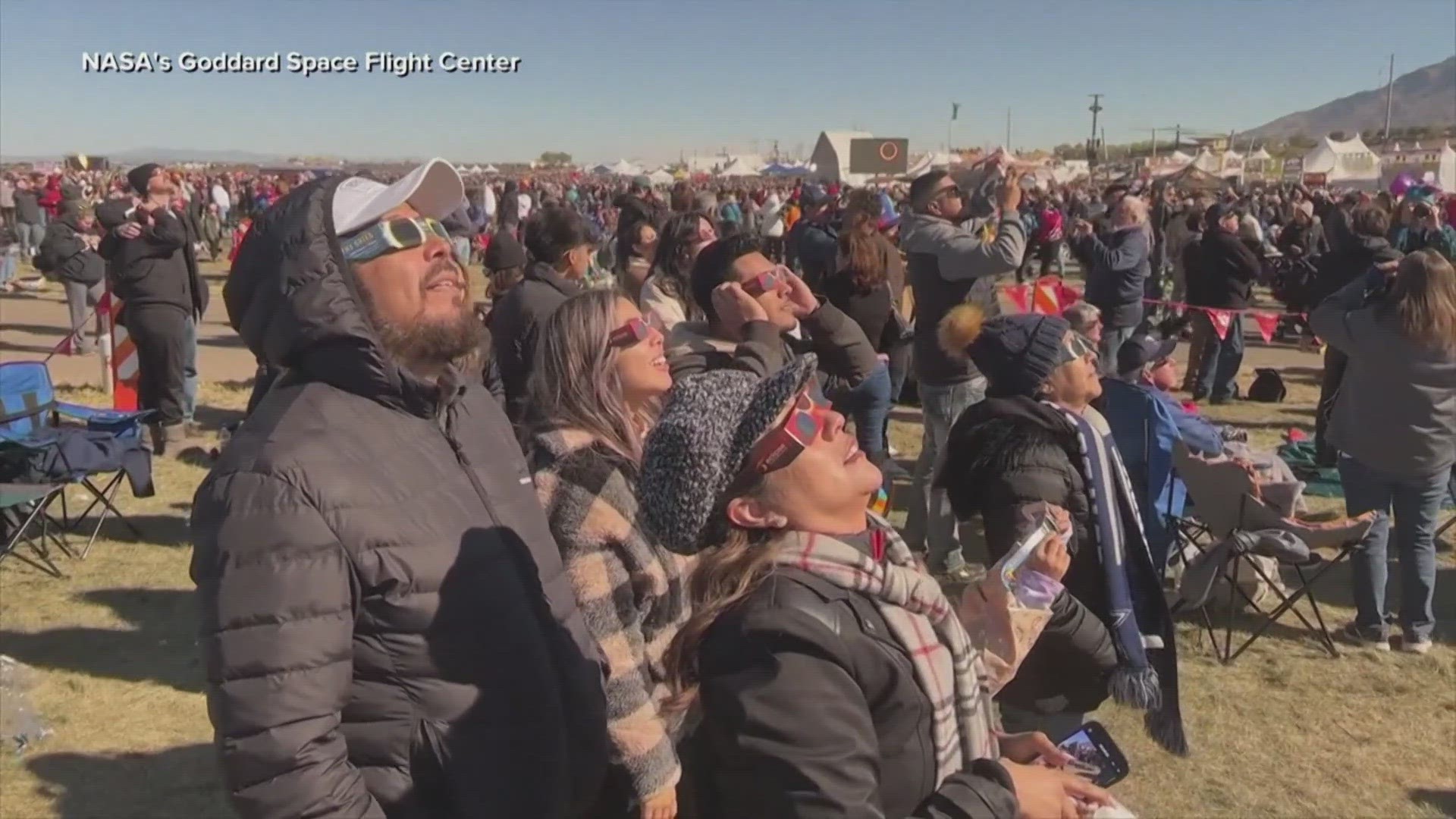 Nearly half a million visitors are expected to travel to DFW for the celestial phenomenon.