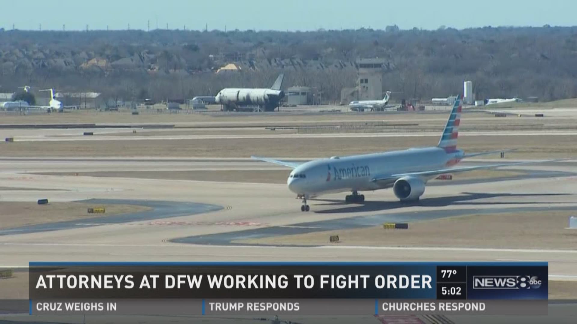 Attorneys at DFW working to fight order