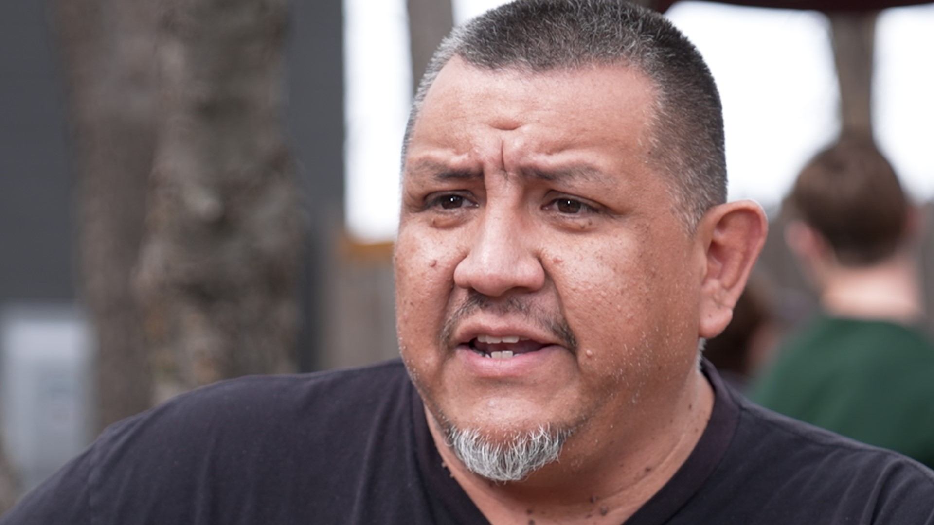 Panther City Barbecue owner Chris Magallanes says video shows the owner of another restaurant involved in the theft. Here is his second interview with WFAA.