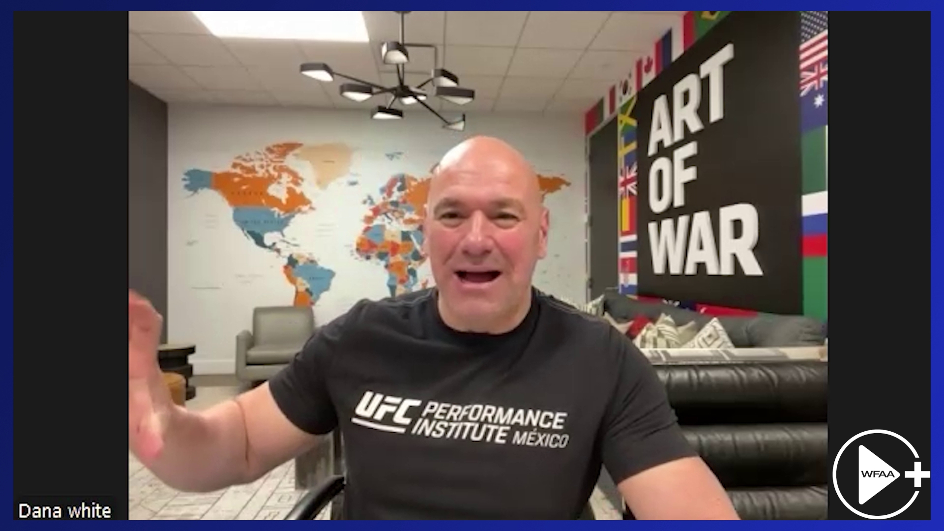UFC CEO Dana White sat down with WFAA's Matt Howerton to talk about his growing passion for the PBR—and the bull he now owns that's competing in it.