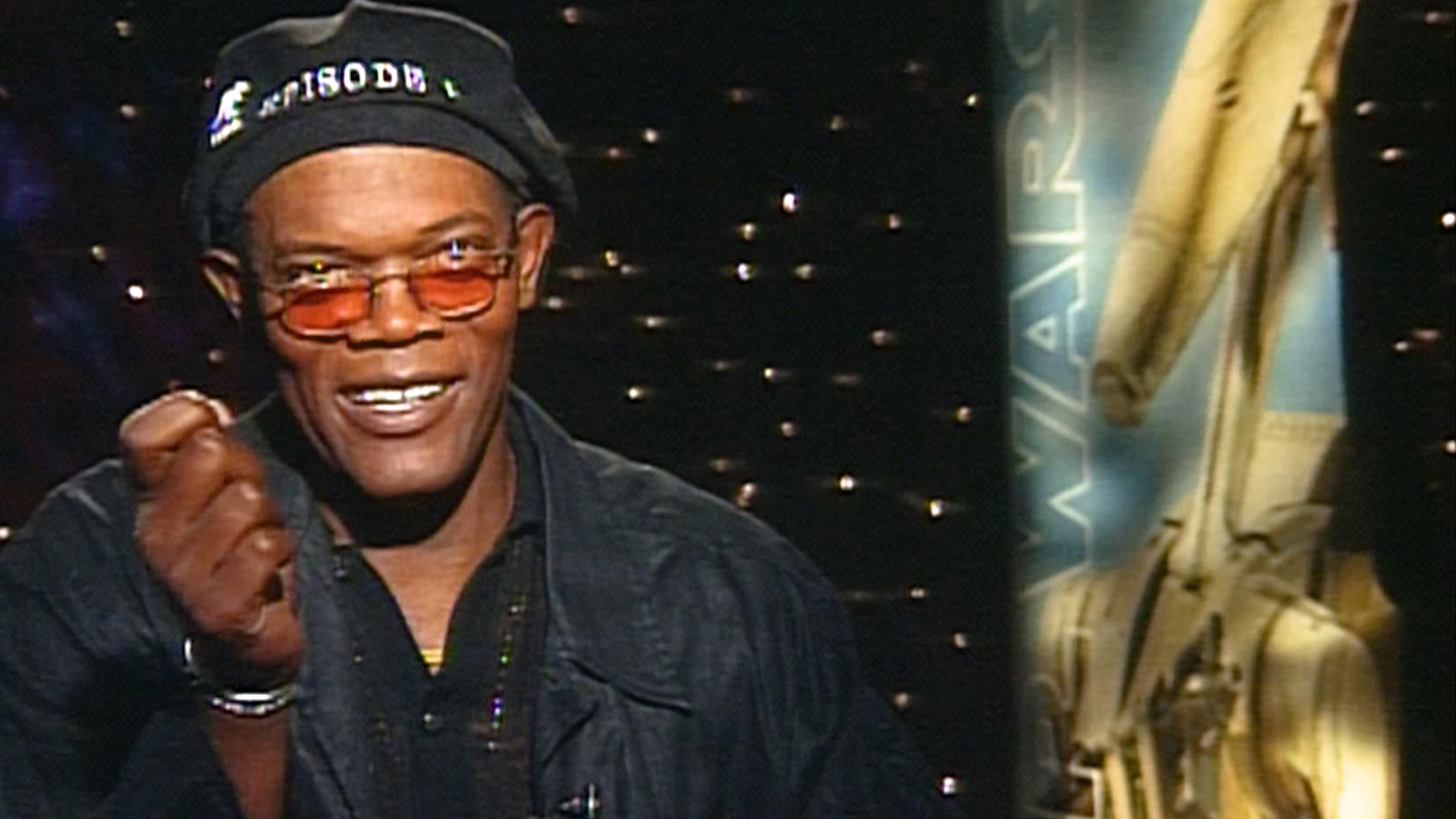 Samuel L. Jackson sat down with WFAA to talk about taking on the role of Mace Windu in the 1999 film Star Wars: Episode I - The Phantom Menace.