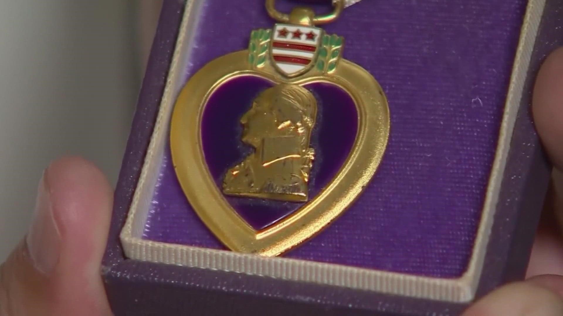 The finder of a Purple Heart is determined to find its rightful heir.
