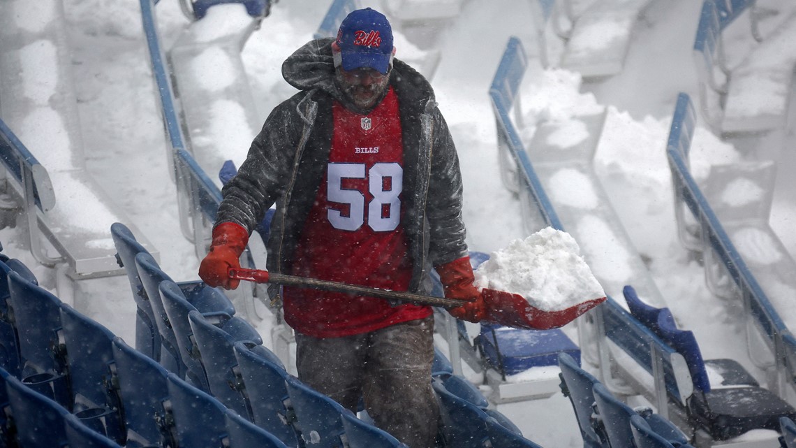 Buffalo weather: Shovel out the stadium for $20 an hour - Vimarsana News