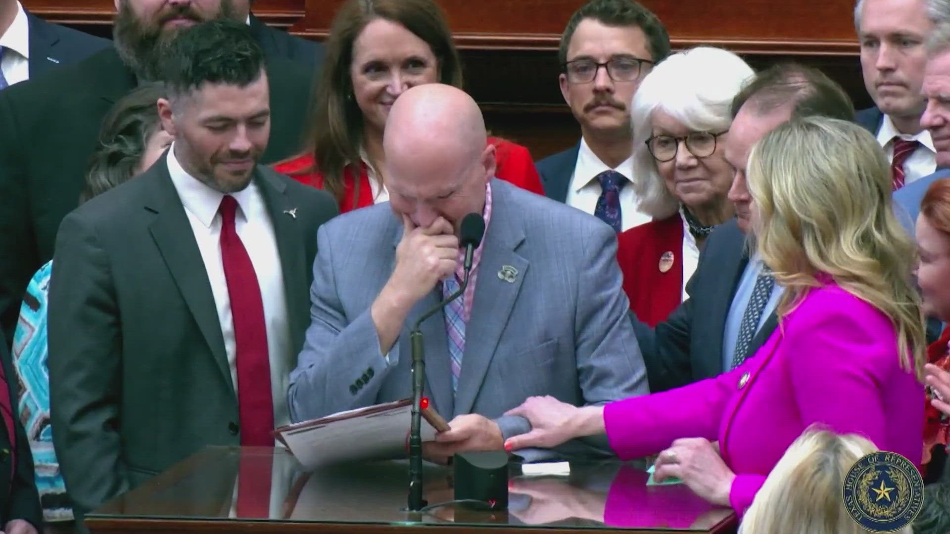 Rep. Tony Tinderholt of Arlington says he's running for Tarrant County Commissioner Precinct 2. 