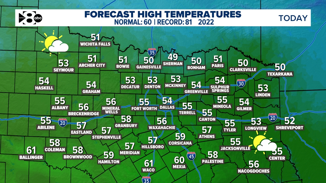 DFW Weather | Freezing temps arrive for some across North Texas | wfaa.com
