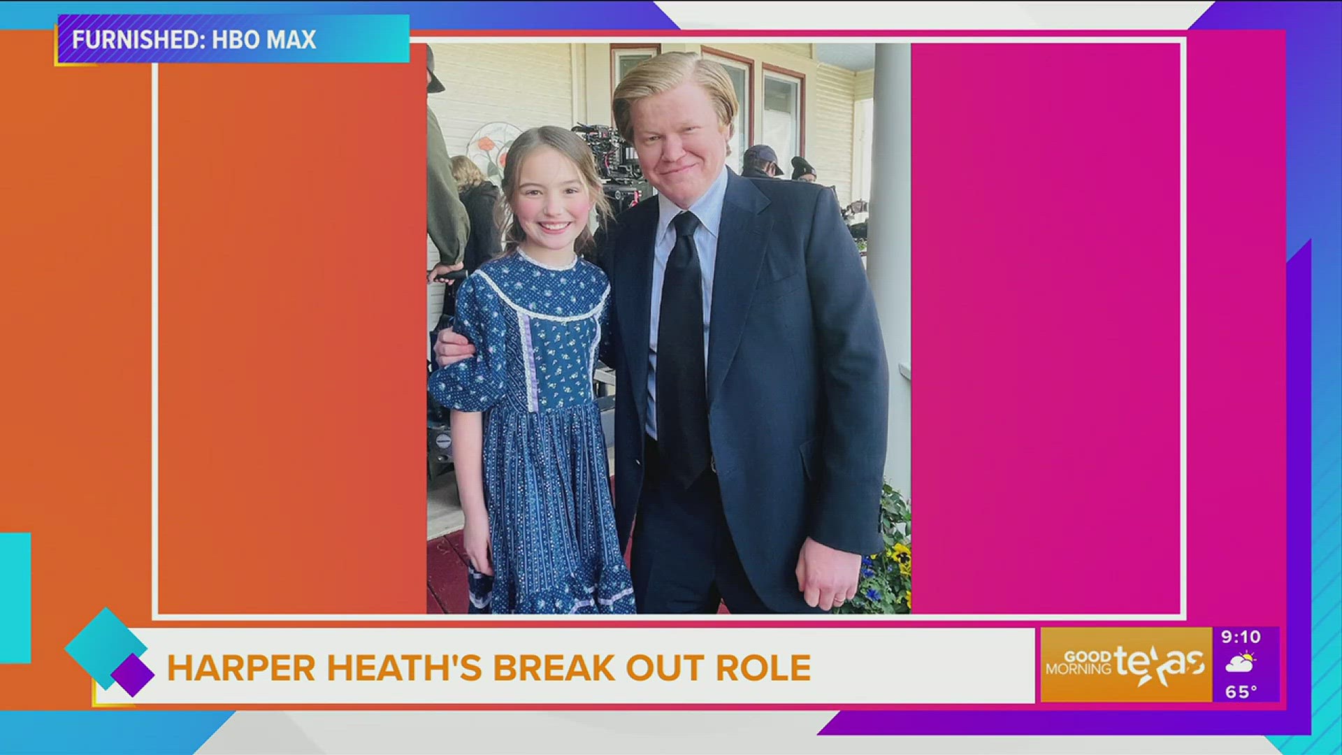 10 year old Harper Heath of Rockwall tells us about her break out role on HBO Max's Original series "Love & Death" streaming on April 27