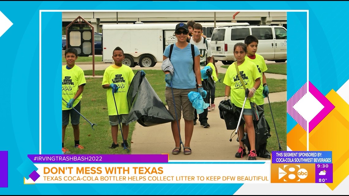 Texas Coca-Cola Bottler Helps Collect Litter to Keep DFW Beautiful ...