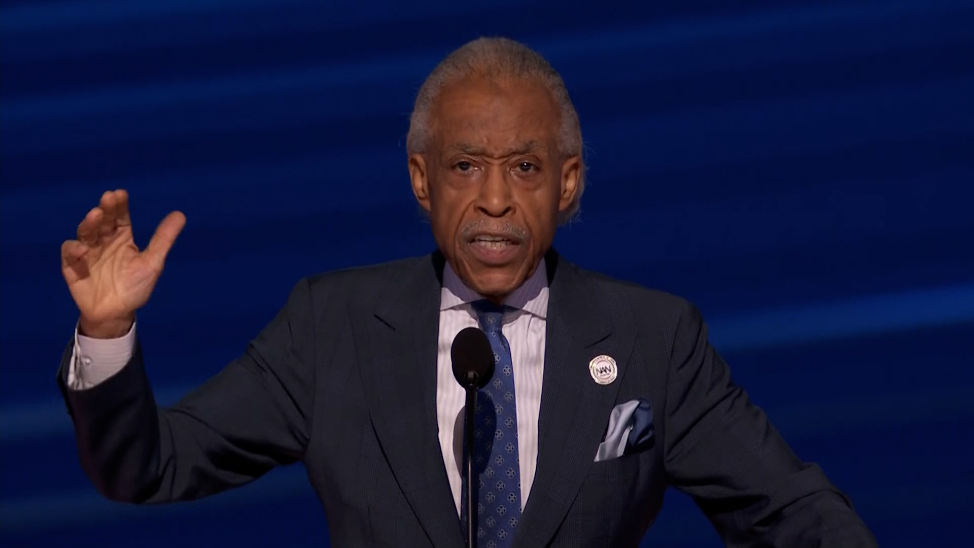 Rev. Al Sharpton and the Central Park Five delivered a full speech on day four of the 2024 Democratic National Convention in Chicago, Illinois.