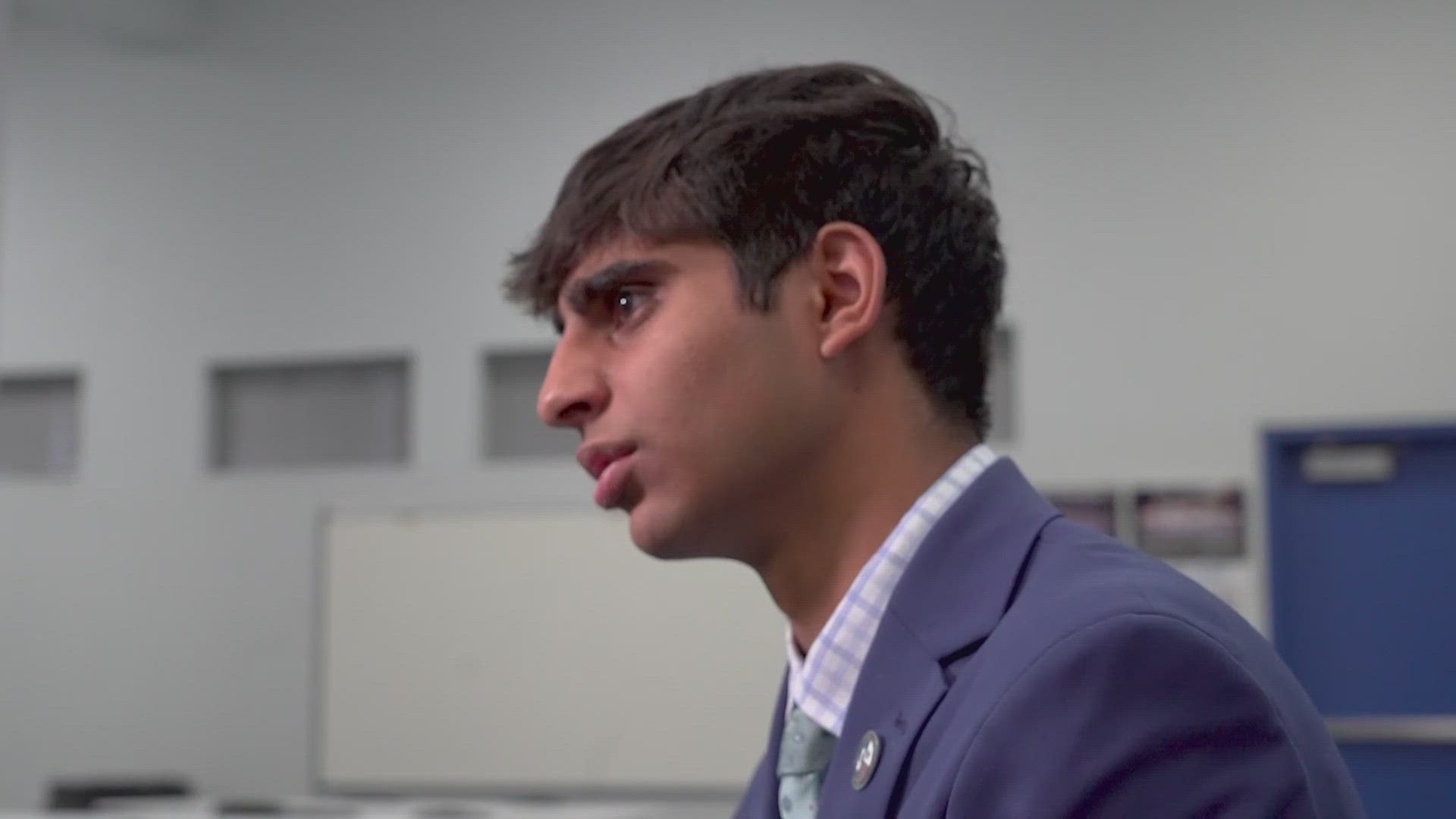 Plano West senior Rizwan Khan started the group as a way to talk about hard things.