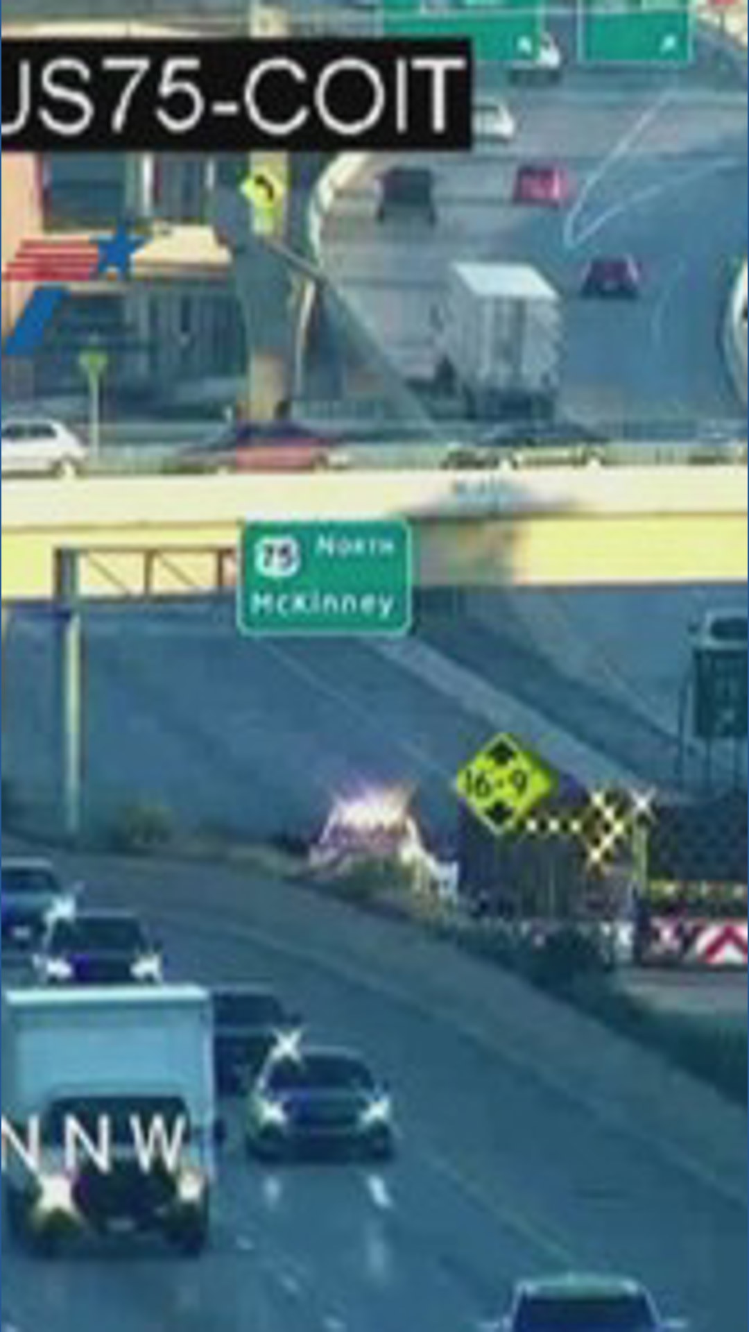 Double fatal crash closes all northbound lanes of U.S. 75 near I-635 ...