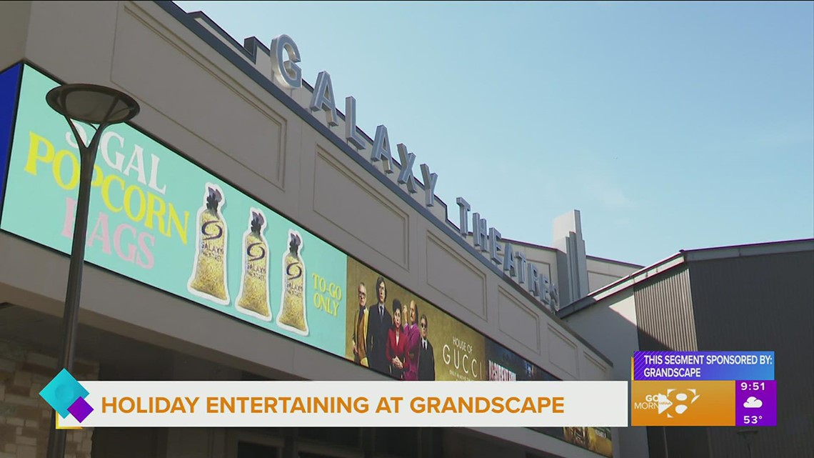 Holiday entertainment at Grandscape