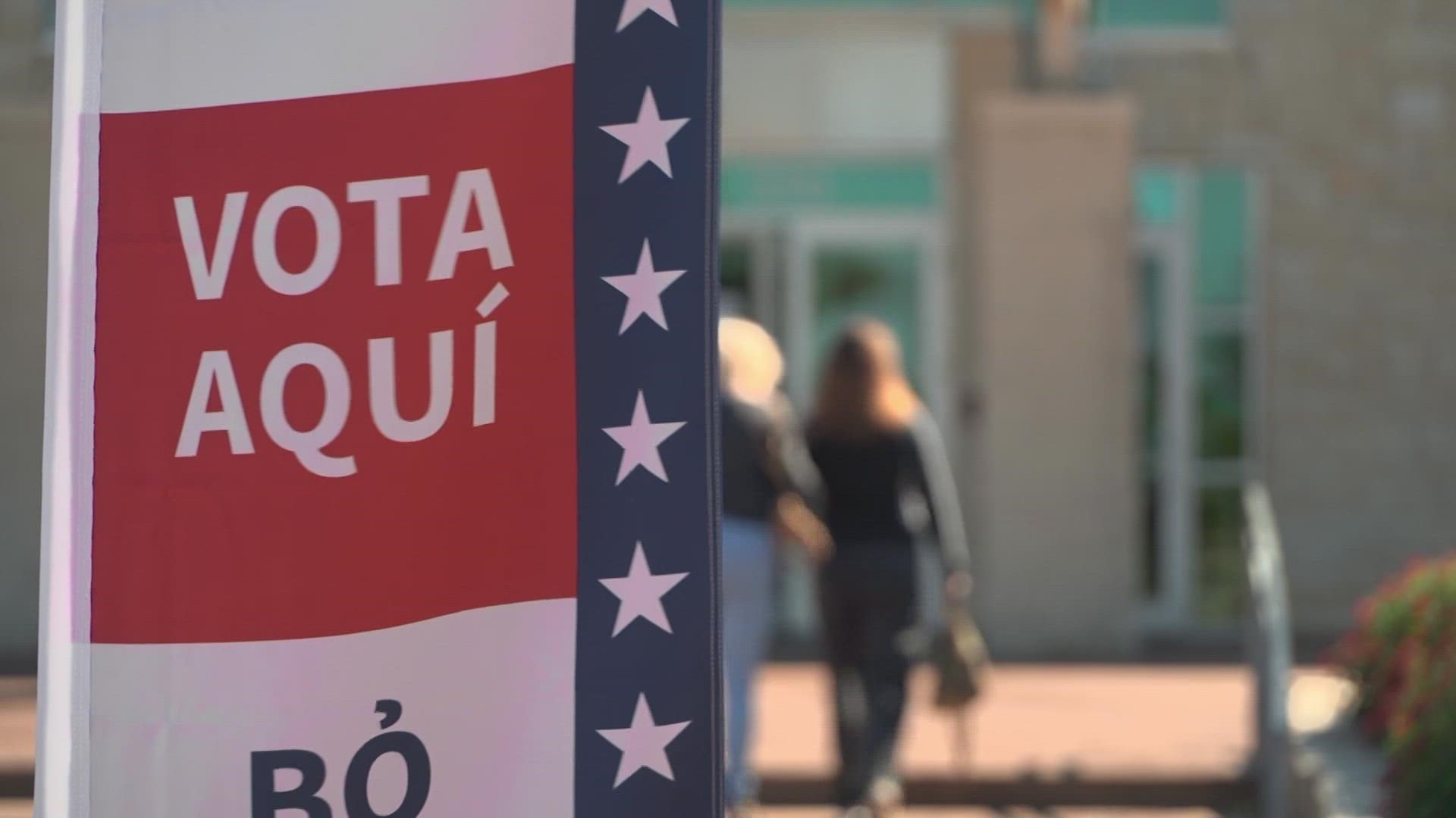 Vote Early started during the COVID pandemic to help people prepare for elections. WFAA's Chris Sadeghi shares how it's being celebrated in North Texas.