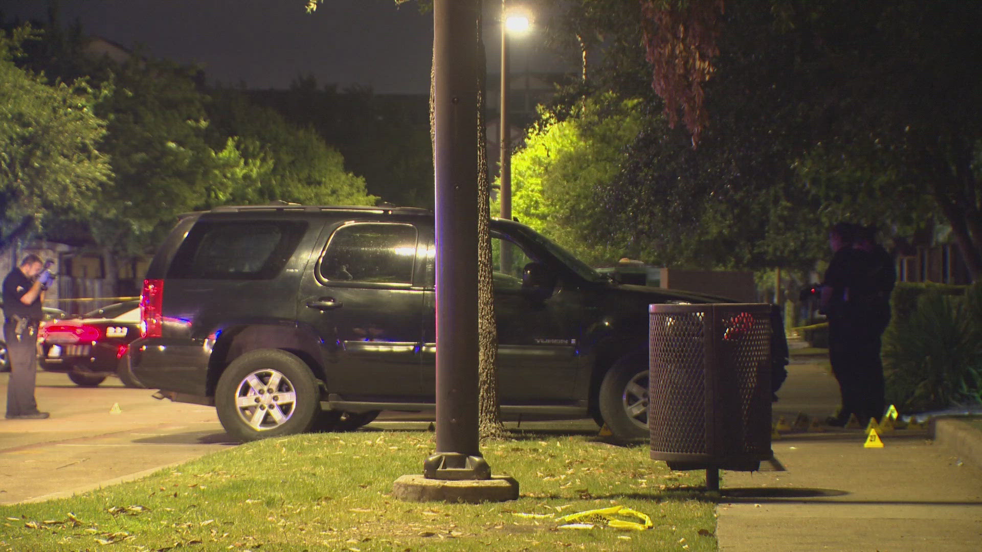 No arrests have been made in the shooting, which happened on Munger Avenue in Old East Dallas.