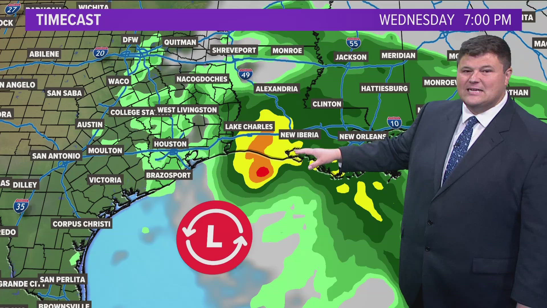 DFW Weather: Tropical Storm Francine developing in the Gulf of Mexico ...