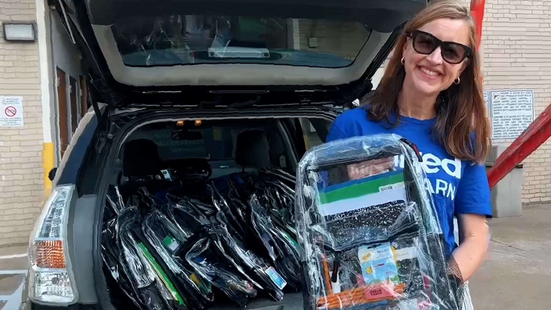 WFAA proudly partnered with United to Learn, a Dallas-based non-profit education organization, to identify five schools to receive free backpacks.