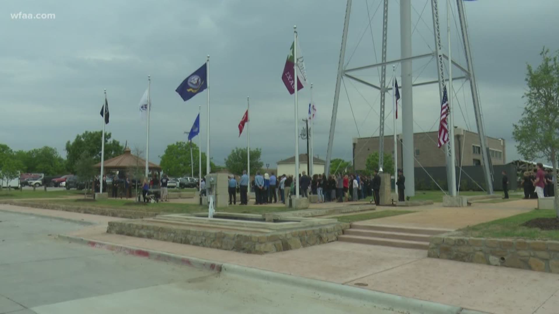 So far this year, four police officers have been killed in Texas. 