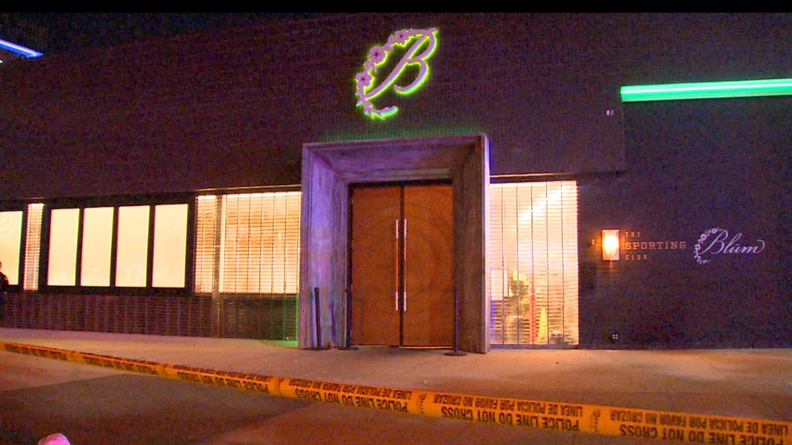 Deadly shooting at Blüm at the Sporting Club