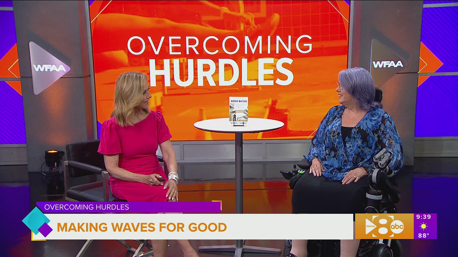 Heather C. Markham takes us into the pages of her new book "Rough Waters: From Surviving to Thriving with a Progressive Muscular Dystrophy"