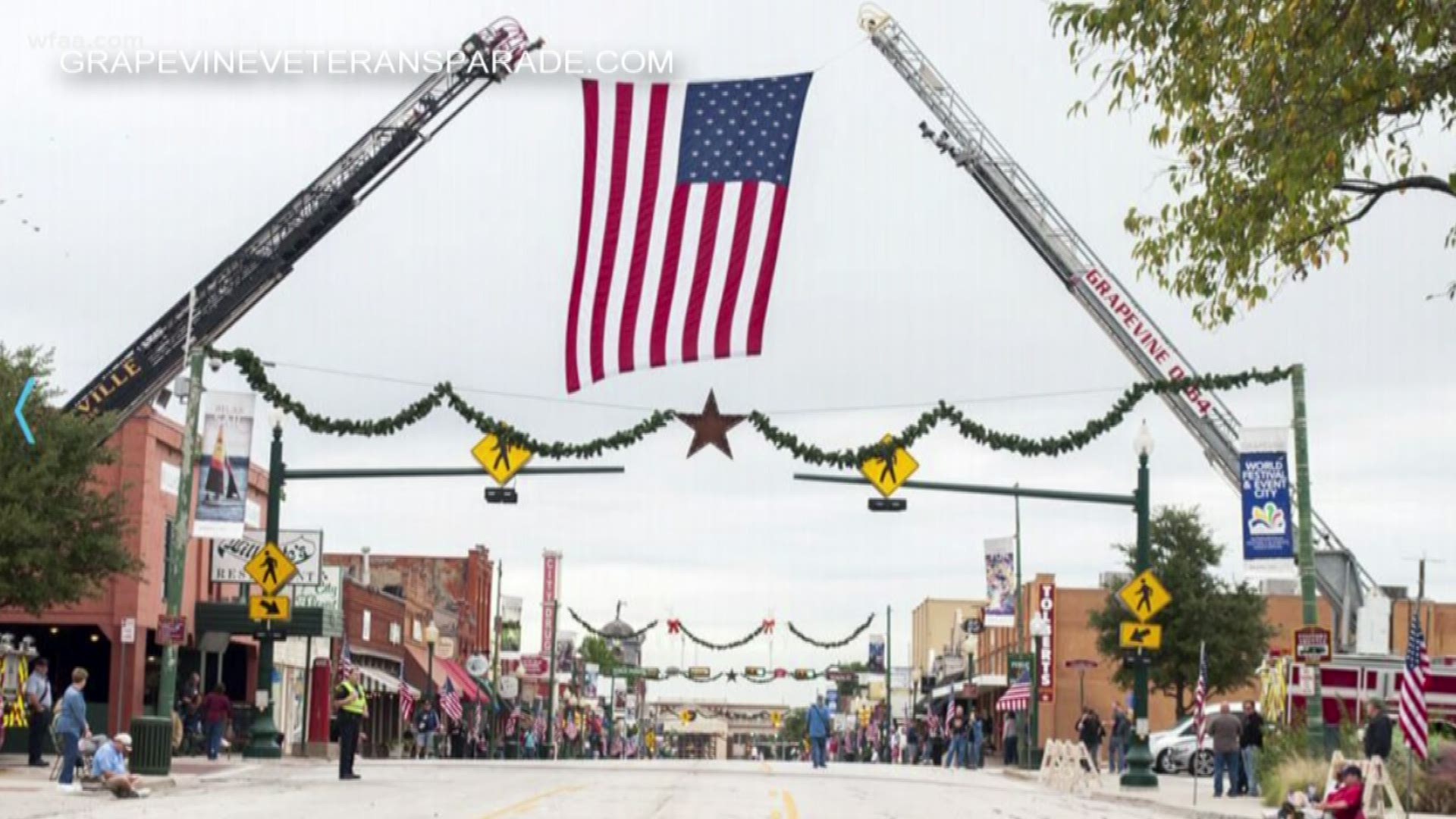 Veteran's Day Parade celebrations across North Texas