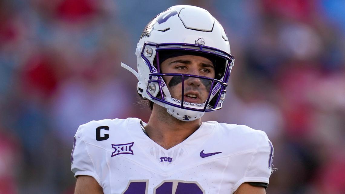 Ex-TCU QB Josh Hoover transfers to top-ranked Indiana, per reports