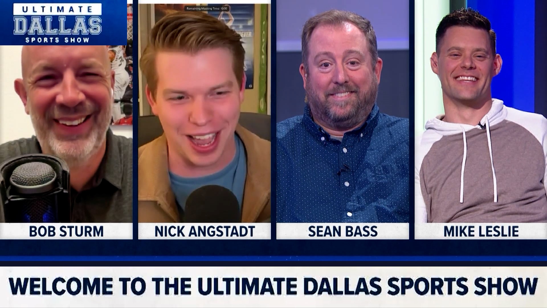 The Ultimate Dallas Sports Show tackles Luka Doncic's case for NBA MVP, the Rangers' recent struggles and the Top 5 most magnetic athletes of the 21st century.