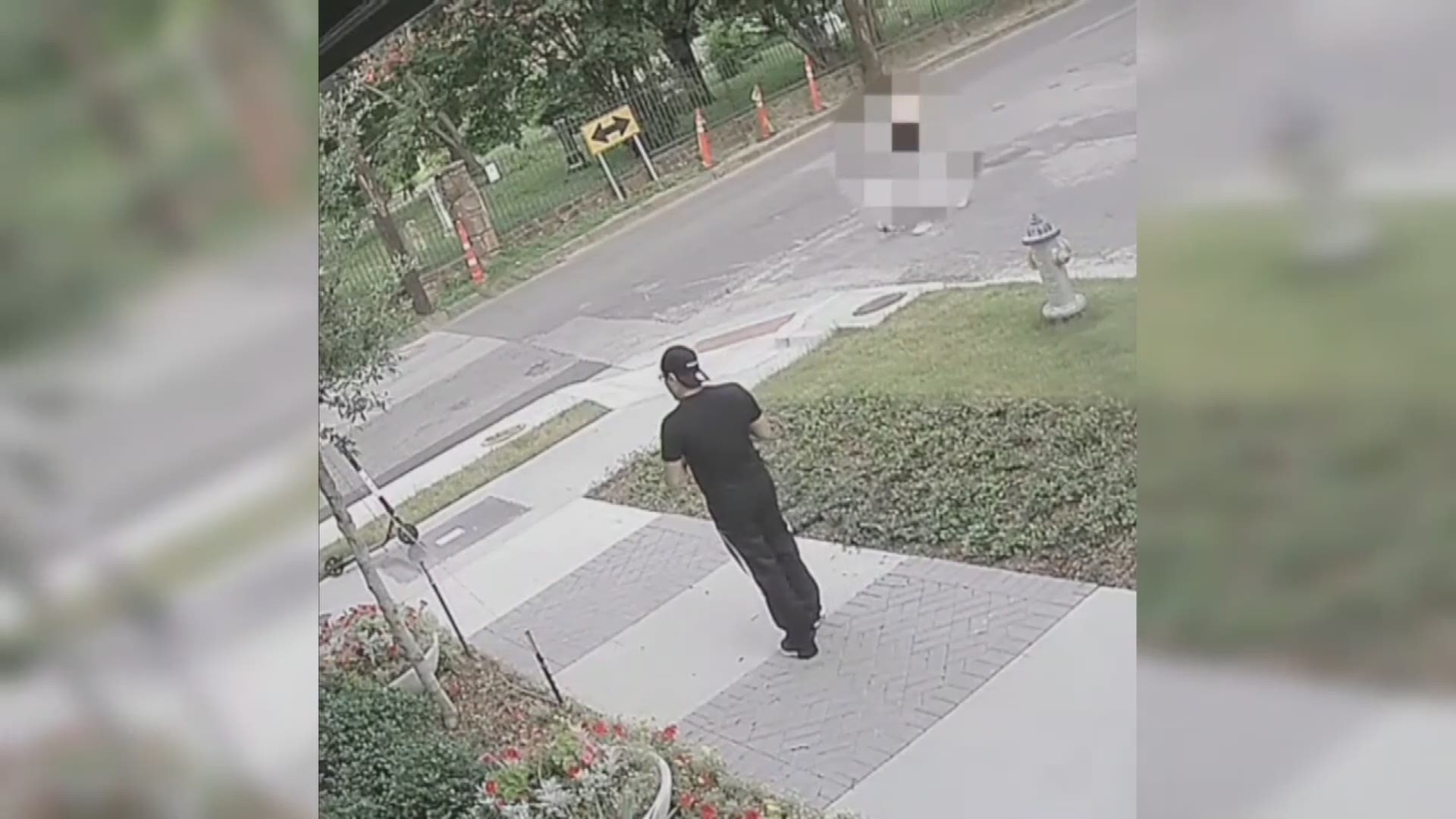 Police released video that shows a man in Uptown follow a woman before she was attacked on June 23, 2019 in Dallas. A search is underway for the man.