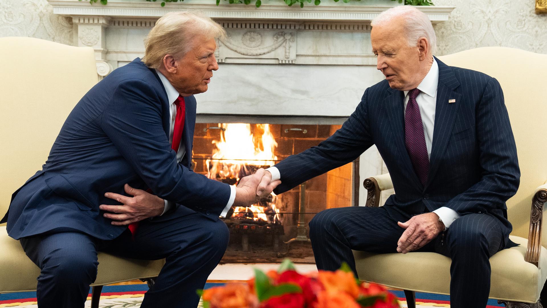 During the meeting, Joe Biden insisted that he'll do everything he can to make the transition to the next Donald Trump administration go smoothly.