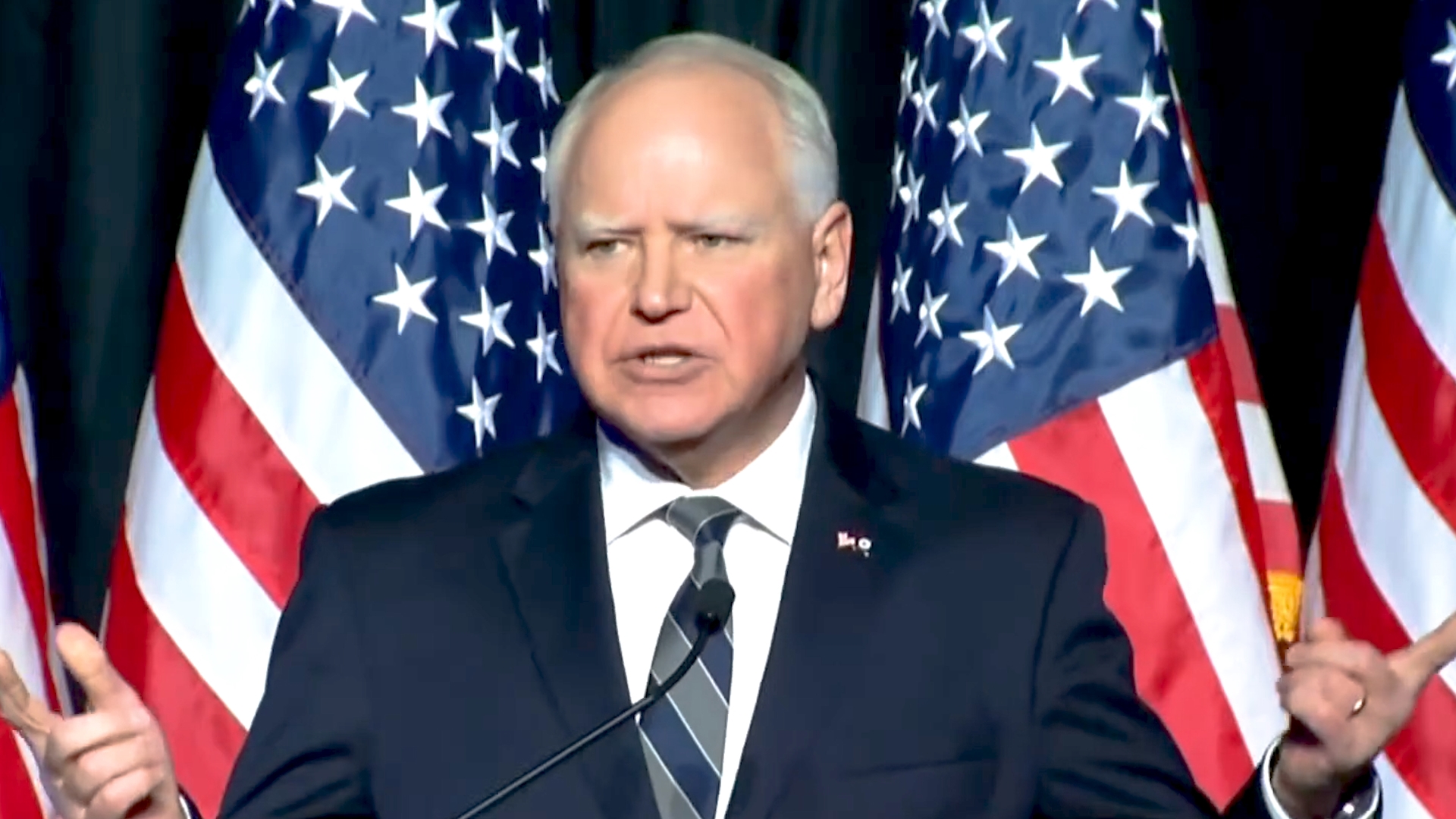 Minnesota Governor Tim Walz delivered the 2024 State of the State Address on March 26, 2024.