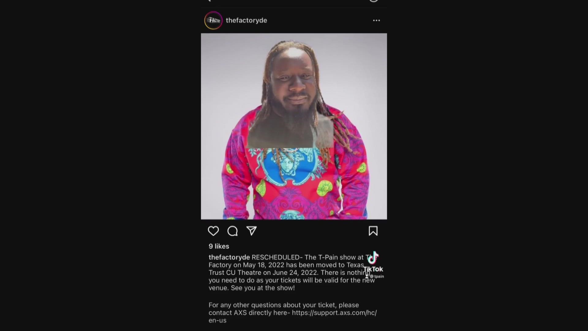 Last month, T-Pain made headlines after he complained in a TikTok video about his Dallas show selling only 26% of available tickets.