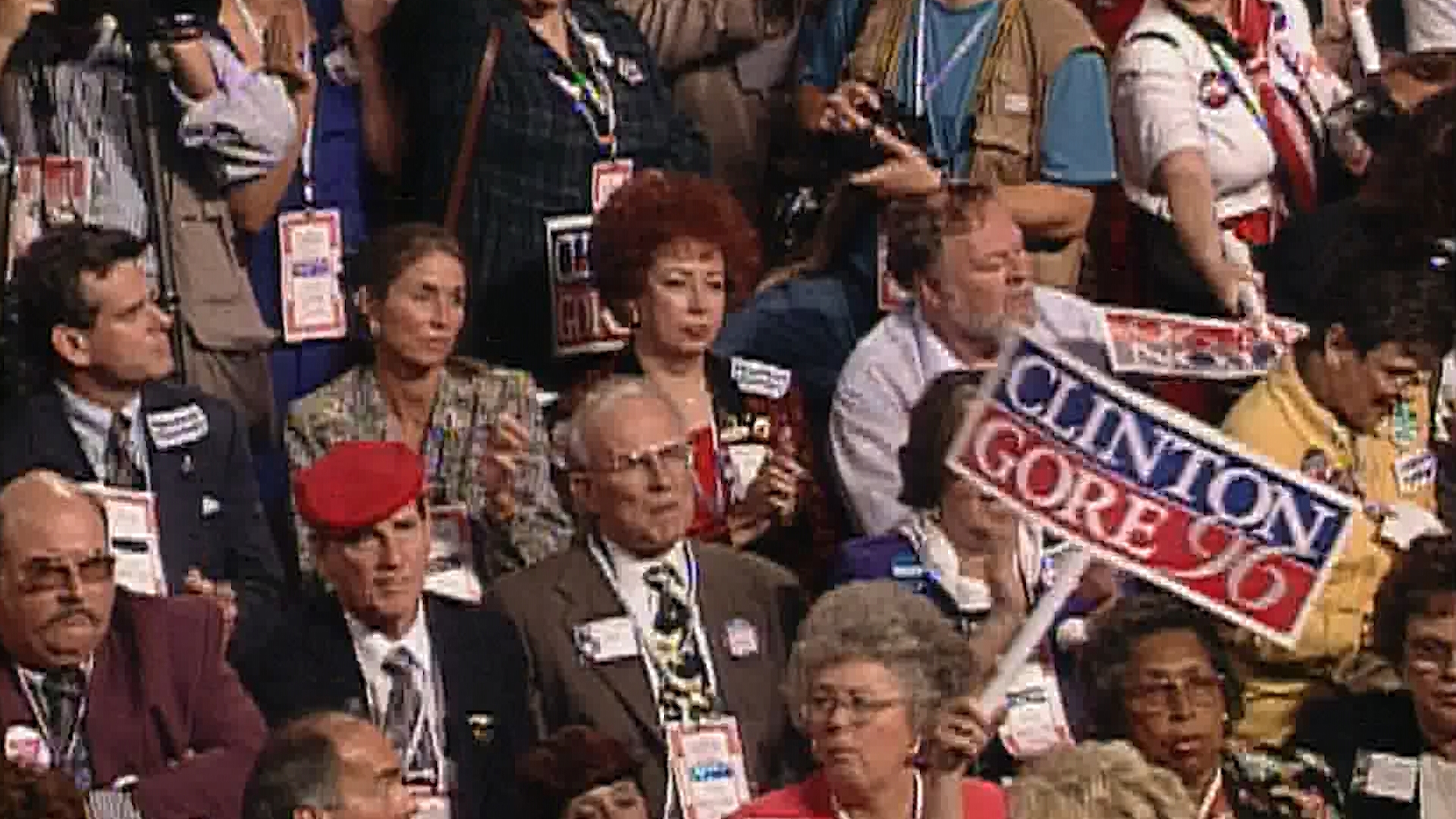 Watch speeches from the third day (August 28, 1996) of the 1996 Democratic National Convention.