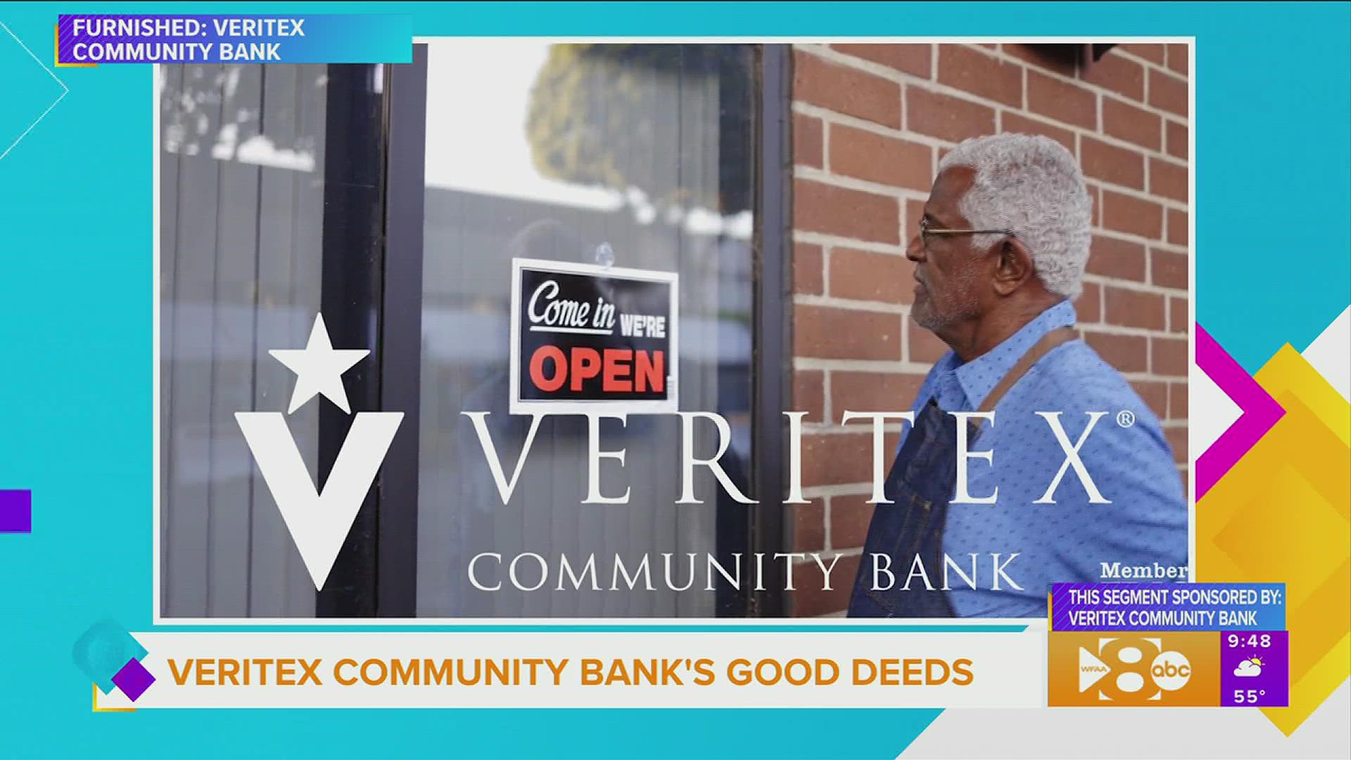 This segment is sponsored by Veritex Community Bank.