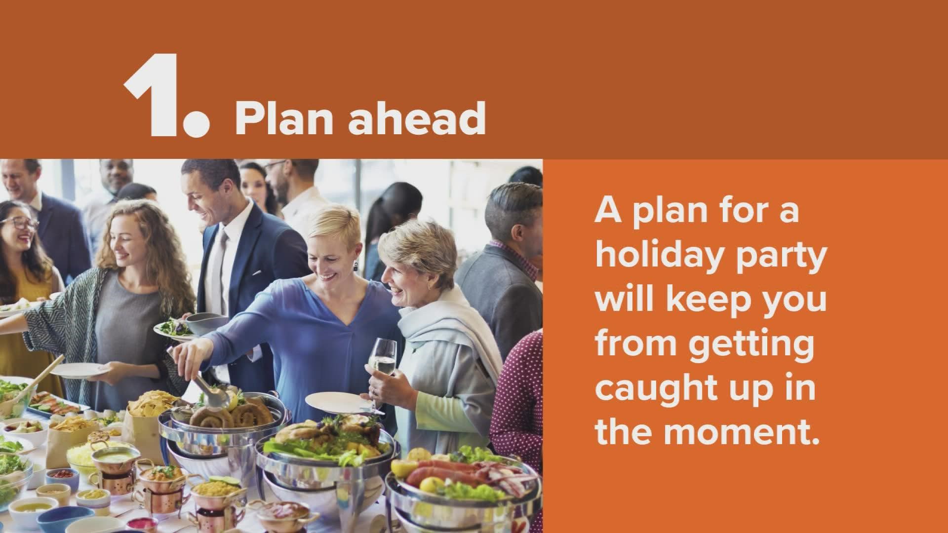 With traveling and visiting family for the holidays, your healthy eating could get thrown off balance. Here are some tips to help stay on track