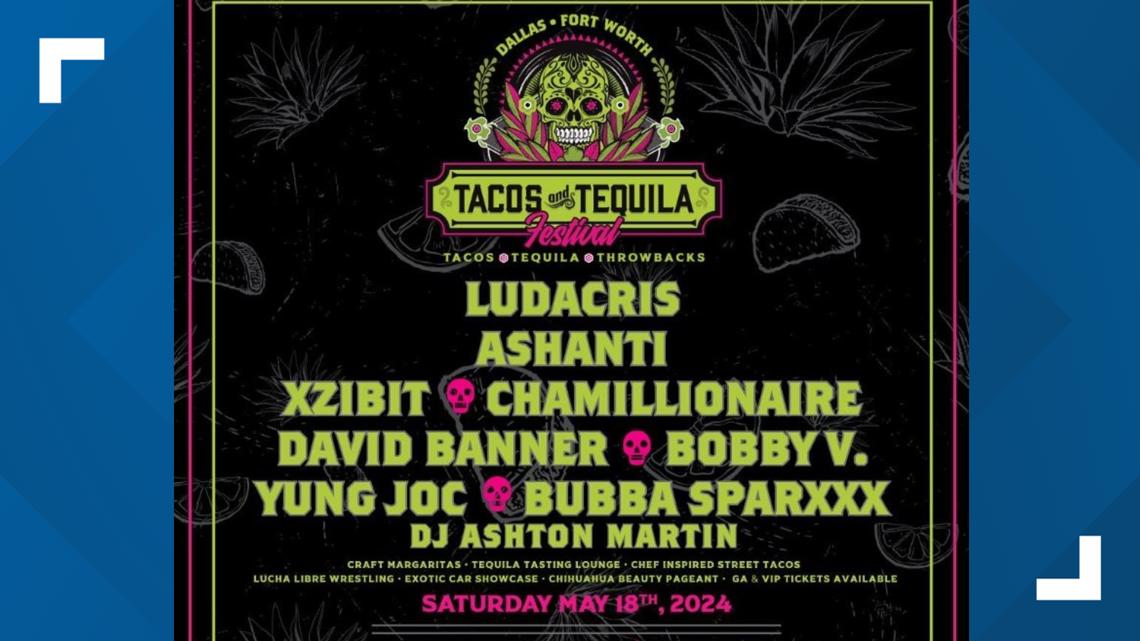 Tacos and Tequila Festival coming to in Fort Worth