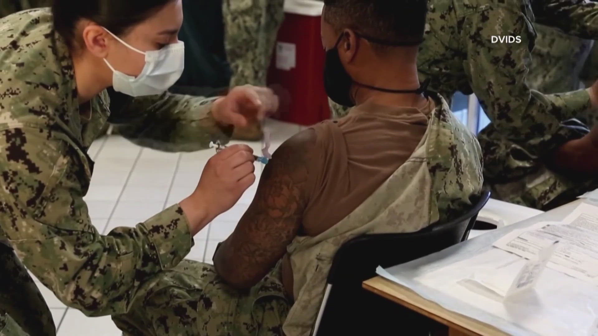 Navy servicemembers who refused the vaccine for religious reasons can now have their records cleaned so it won't impact their careers.