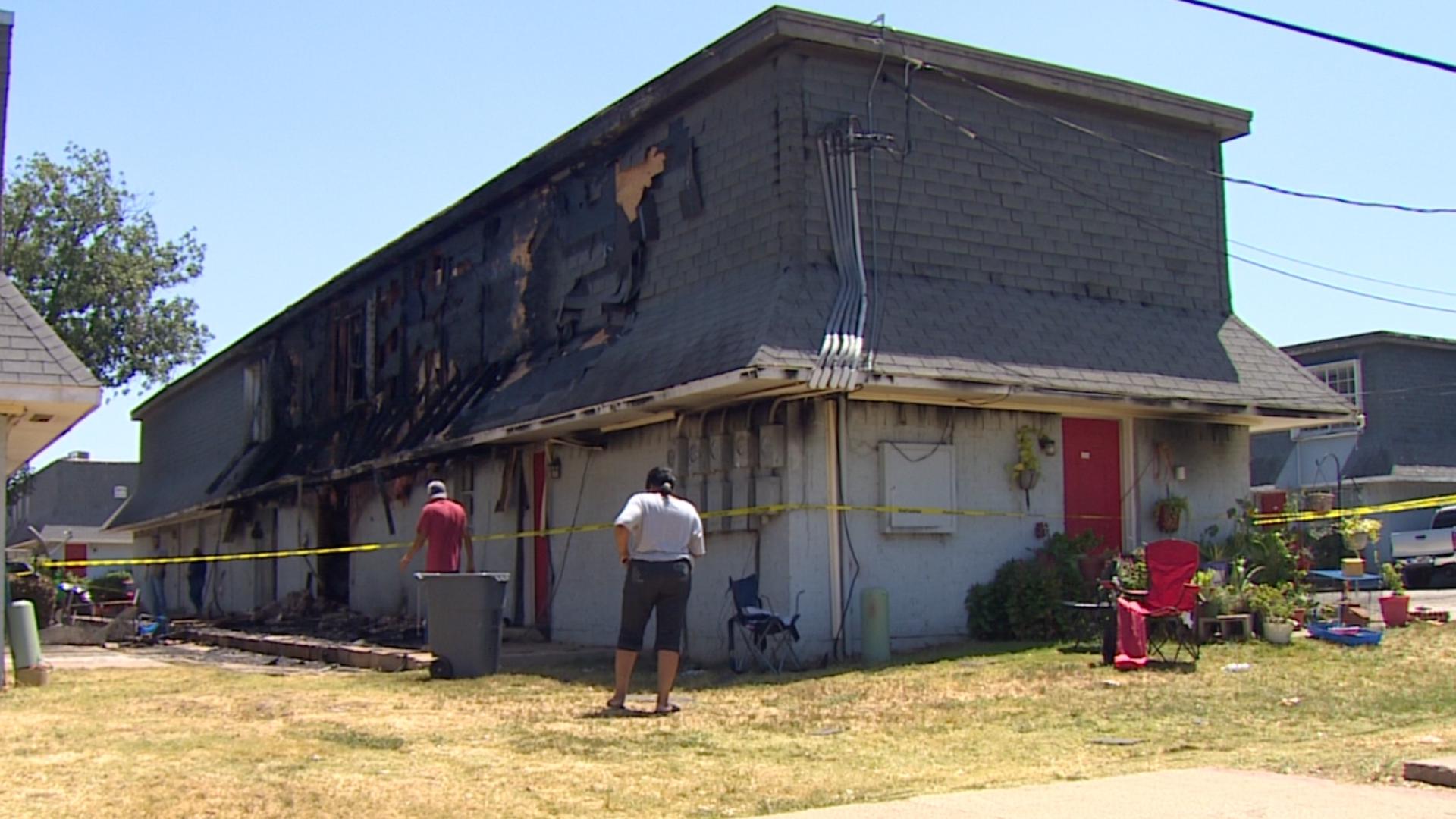 Authorities arrest man charged with arson in fire that displaced 24 ...