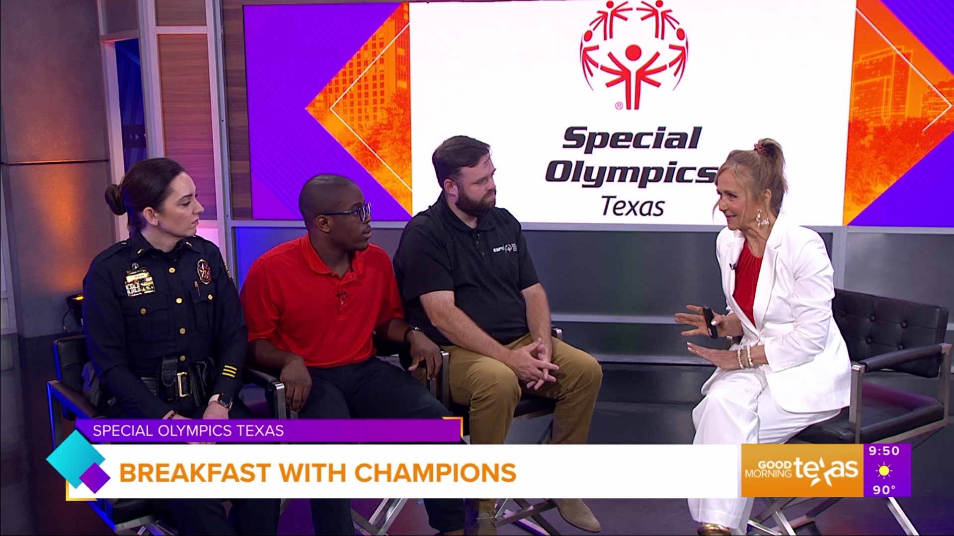 Breakfast with champions benefits Special Olympics Texas Dallas-Fort Worth and we learned more details about how you can support.