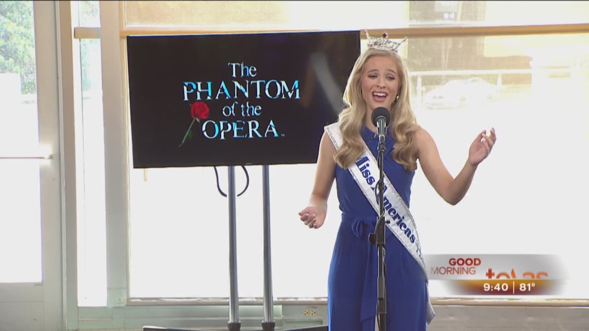 Miss America's Outstanding Teen London Hibbs performs "Think of Me"