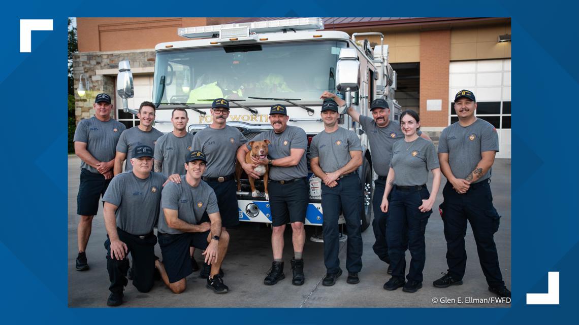 A homeless veteran was forced to make a heartbreaking decision. That's when a Fort Worth fire station stepped in.