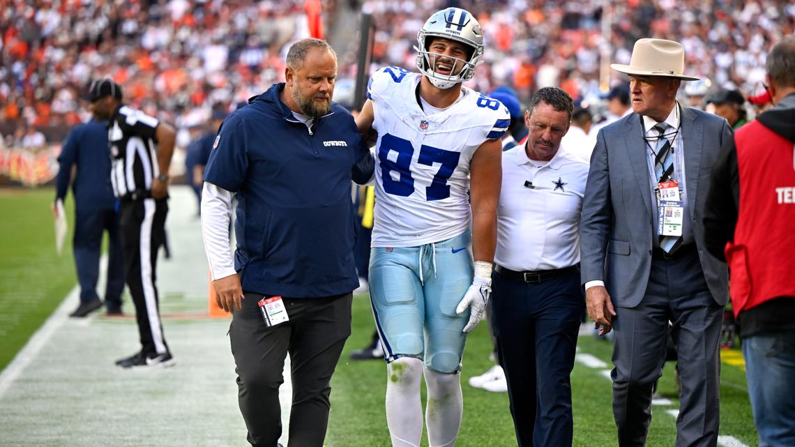 Dallas Cowboys TE Jake Ferguson injures knee in Week 1 | wfaa.com