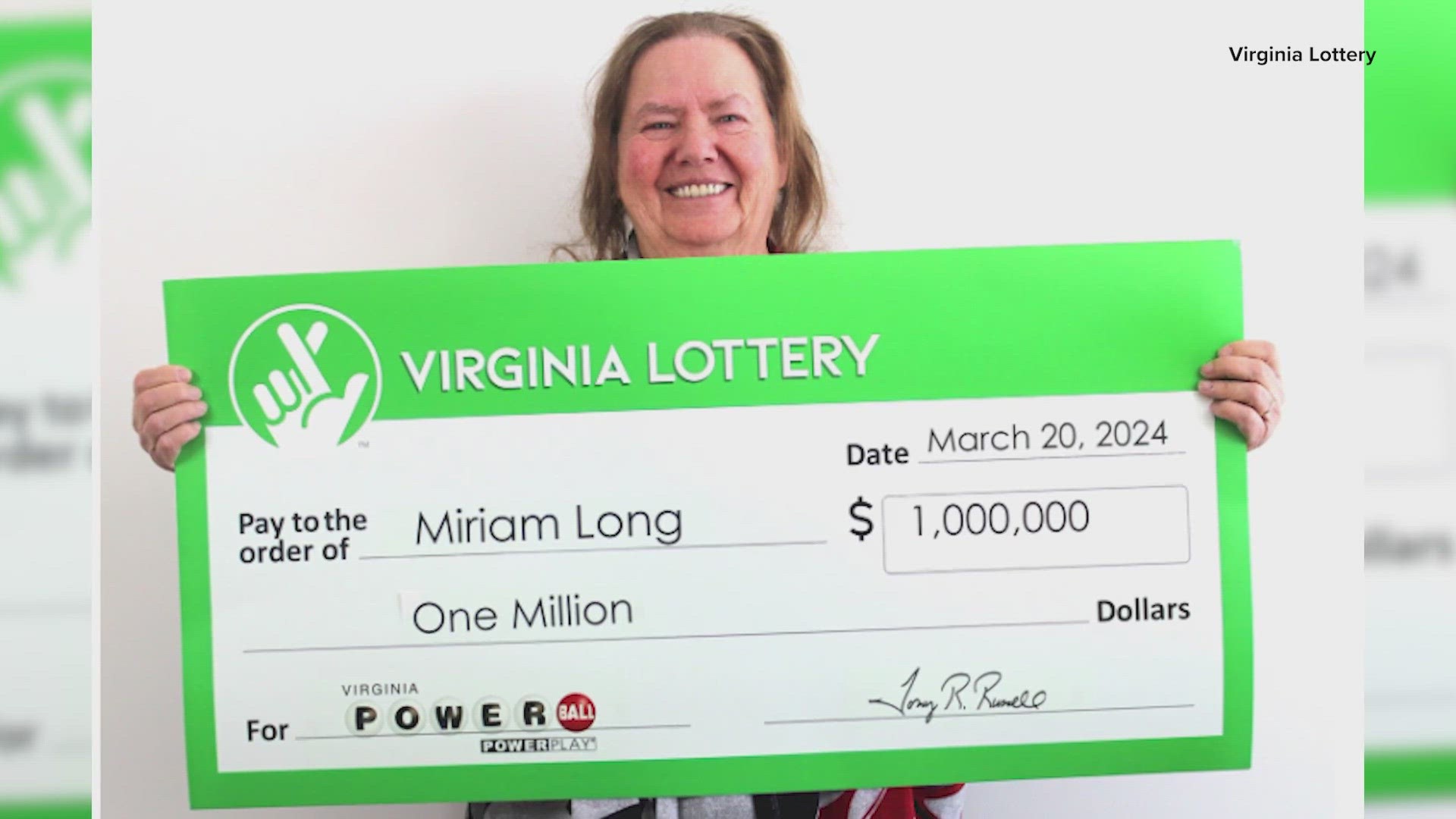 The lucky winner bought Powerball ticket instead of the Mega Million ticket she meant to buy.