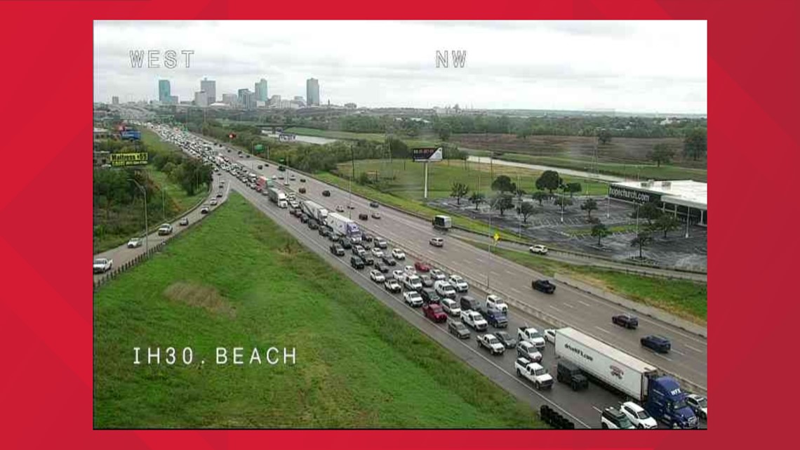 Fort Worth, Texas traffic: I-30, U.S. 287 crashes cause backups | wfaa.com