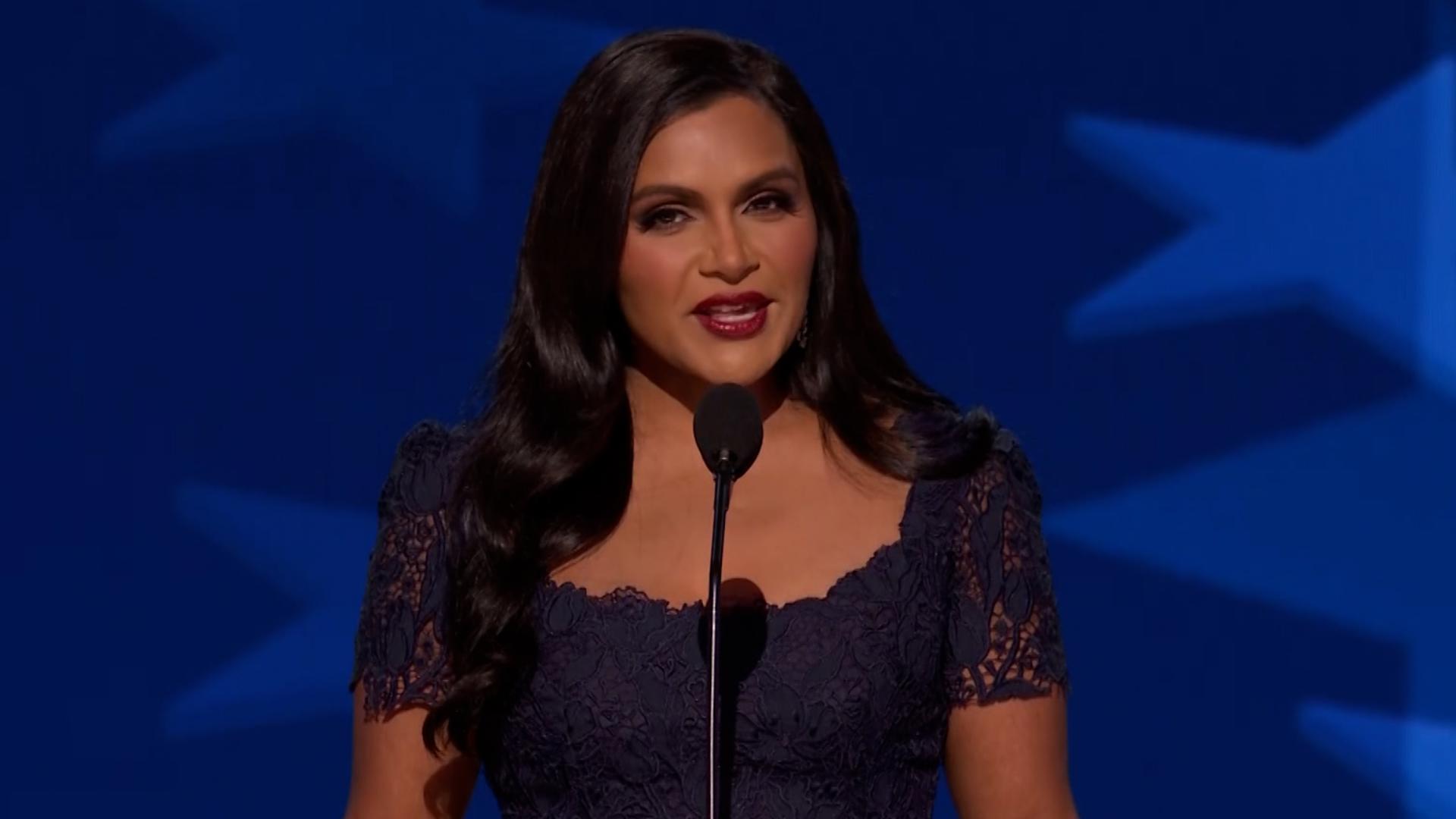 Mindy Kaling delivered a full speech on day three of the 2024 Democratic National Convention in Chicago, Illinois.

WATCH LIVE: https://www.youtube.com/watch?v=N5EY