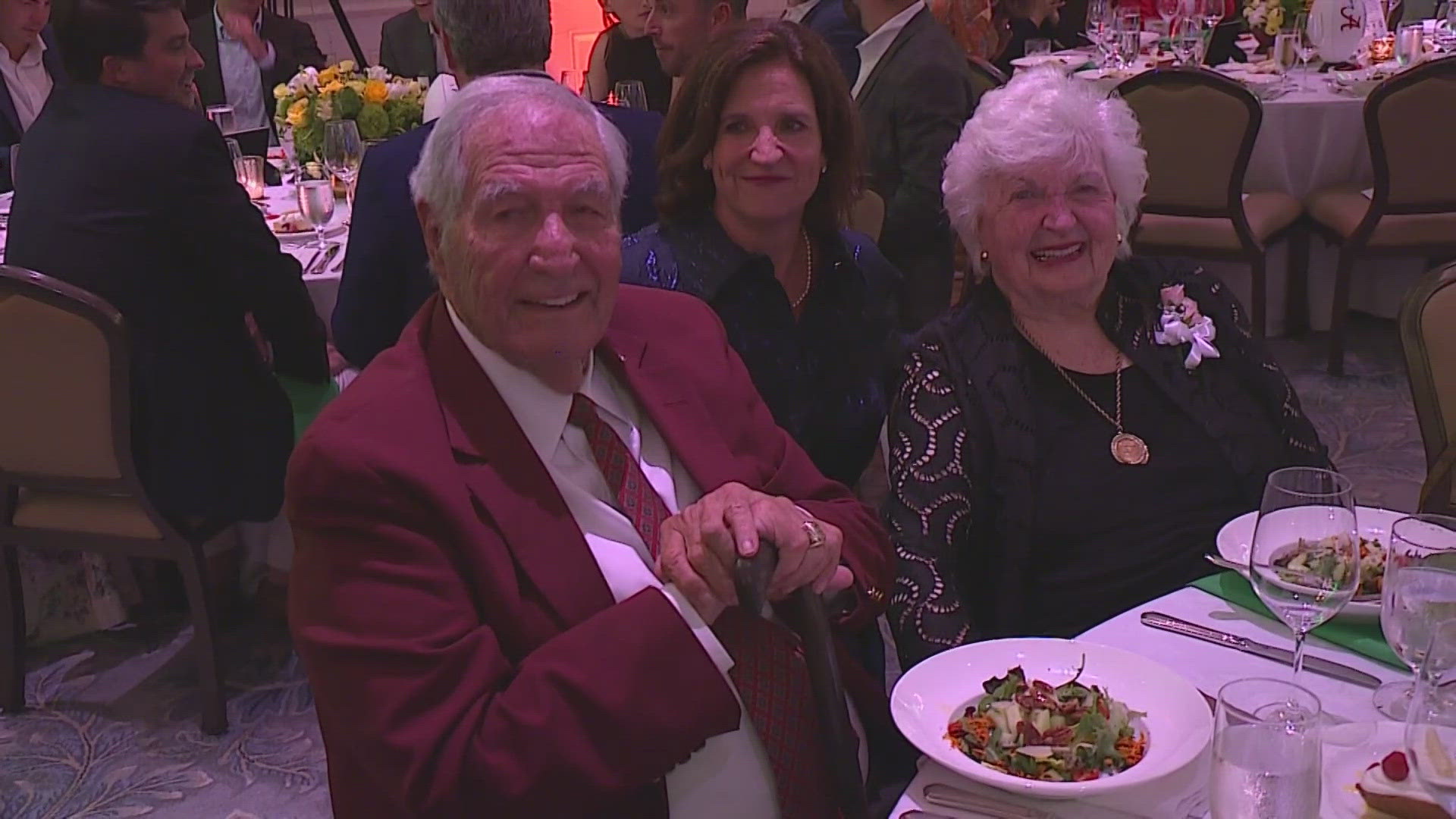 Stallings was joined by former classmates, colleagues, and more. 
