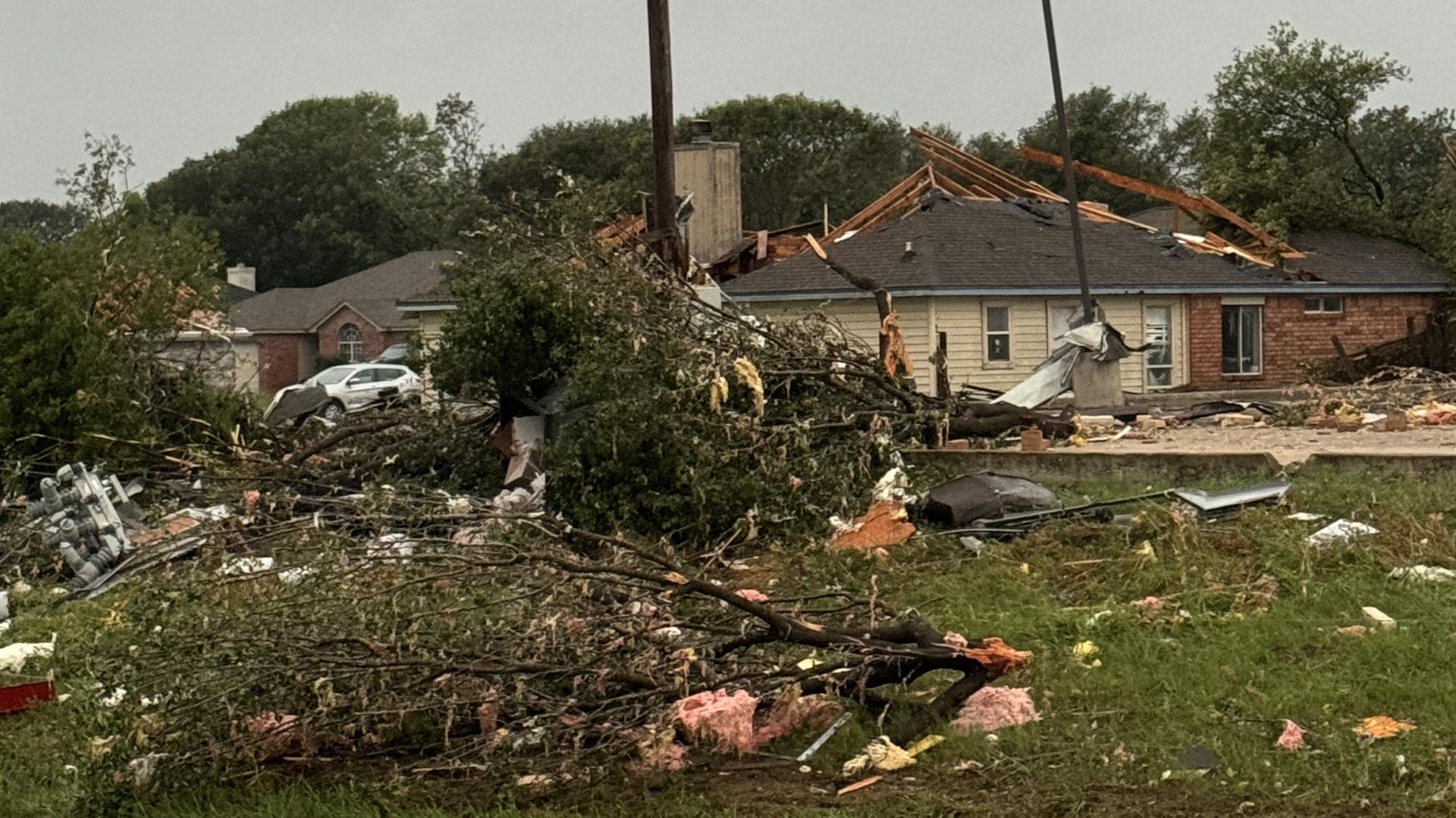 The City of Temple issued a disaster declaration due to the widespread damage caused by storms on Wednesday, May 22.